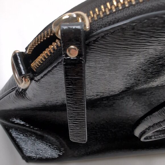 Kate Spade Women's Black/Gold Handbag Classic Polkadot Black/Tan Lining - Picture 9 of 15